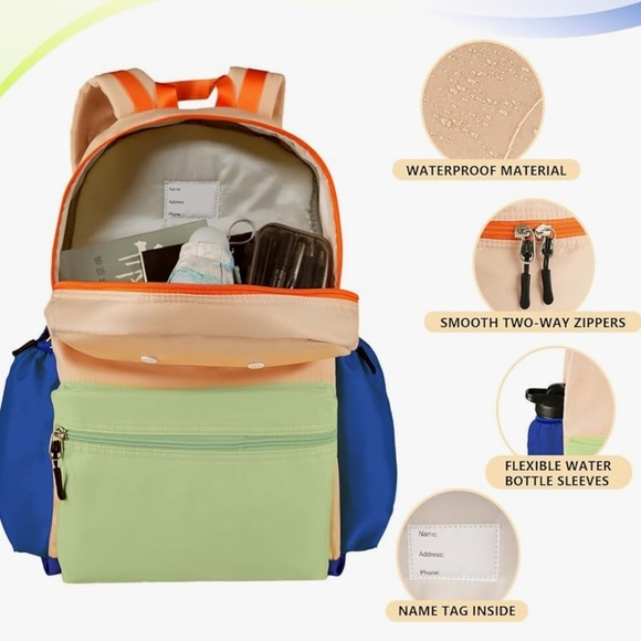 Unisex Kids Backpack School Bag NWOT - Picture 3 of 8